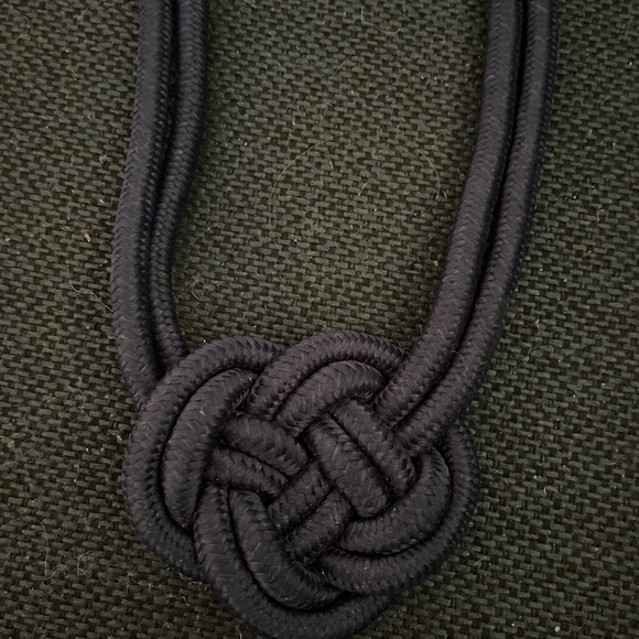 Blue Nautical Knot Necklace - Picture 2 of 5